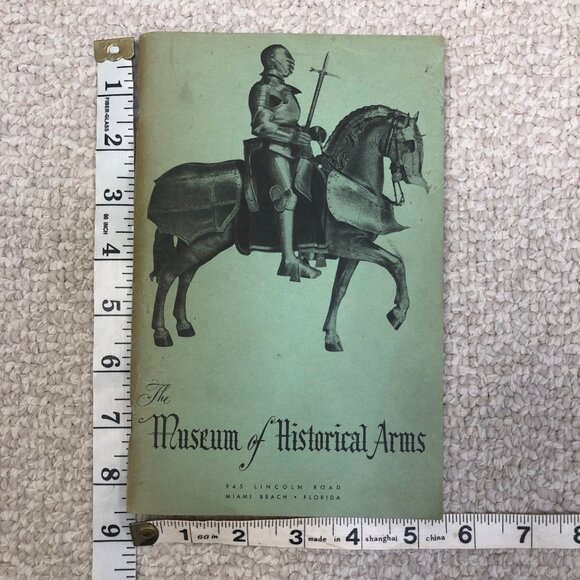 Vintage "The Museum Of Historical Arms" Booklet Miami Beach FL Ephemera Antique - Picture 3 of 16
